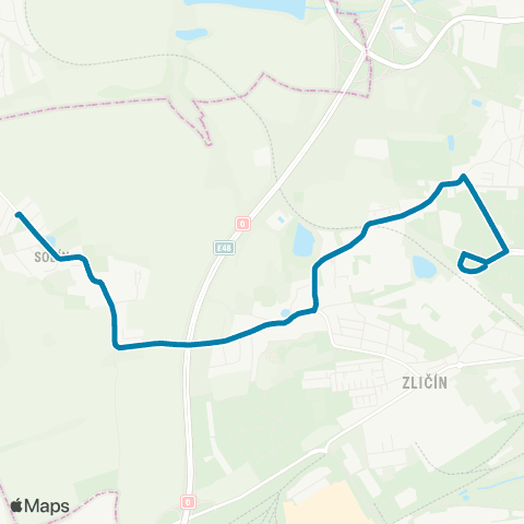 PID Sobín - Sídliště Řepy map