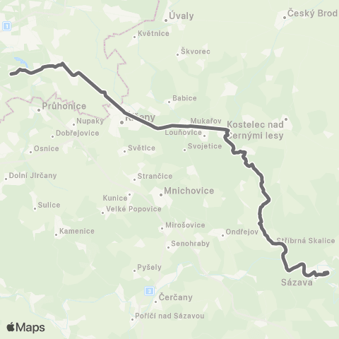 PID Praha,Háje - Sázava map