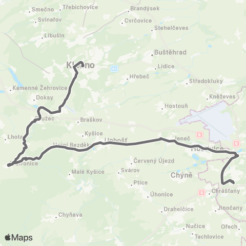 PID Praha,Zličín - Kladno map