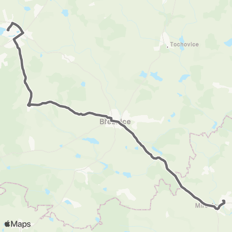 PID Nepomuk - Březnice - Mirovice map