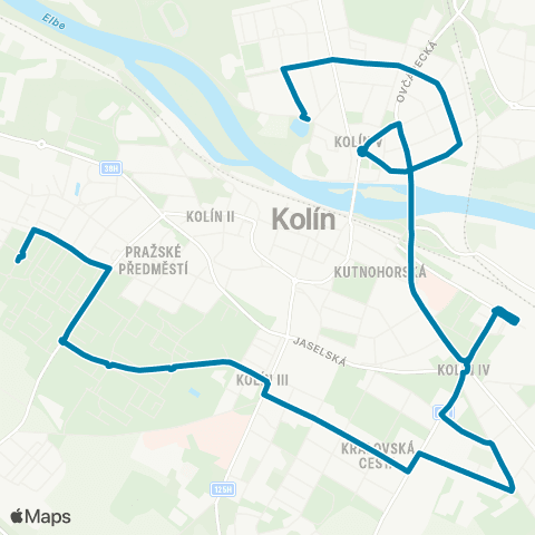 PID Jažlovice - Pacov map