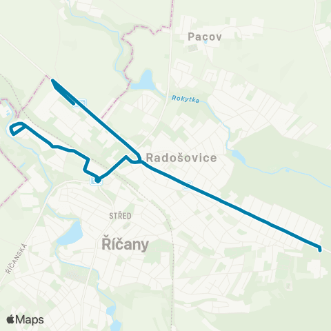PID Obchodní - Olivovna map
