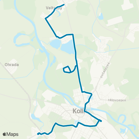 PID Olivovna - Obchodní map