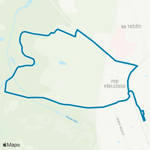 PID Rádio Blaník – Konopiště 2026 map