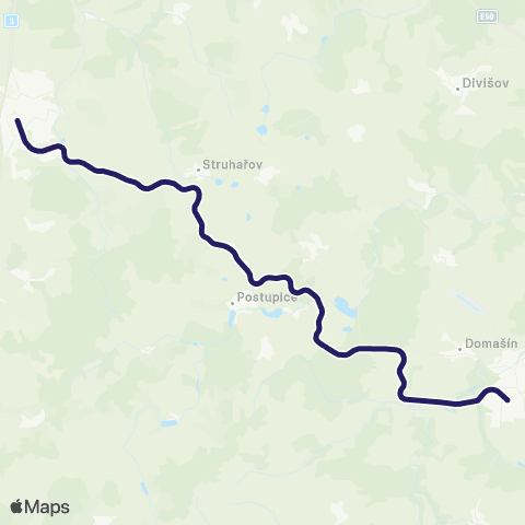 PID Benešov U Prahy - Vlašim map