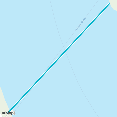 PID Sedlec - Zámky map