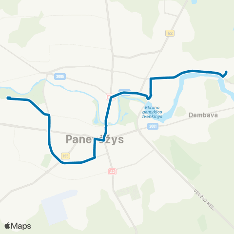 PKT Parko G. - Venslaviškiai map