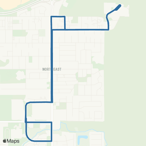 People Mover Centennial Village map