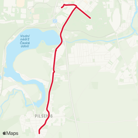 PMDP Bory - Litice map