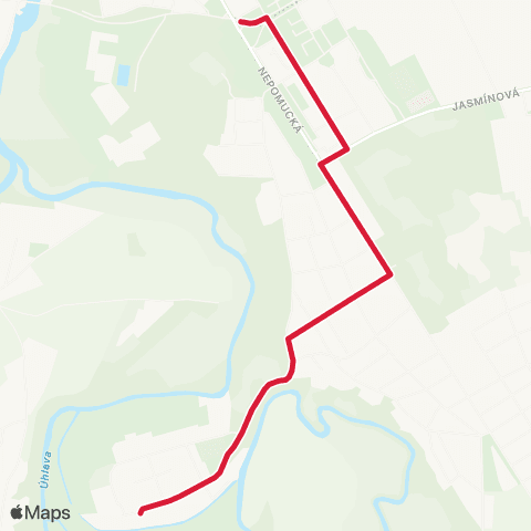 PMDP Slovany - Hradiště map