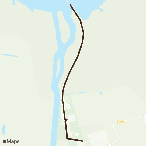 Navette Pontorson Passeur map