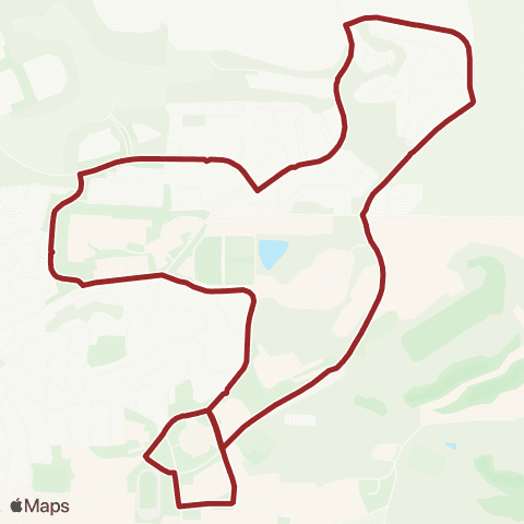 Pullman Transit Apartmentland Express map