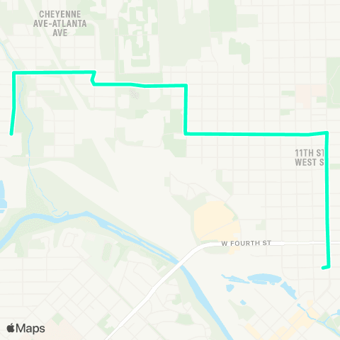 Pueblo Transit Irving map
