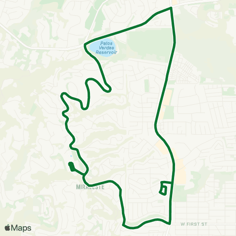 PVPTA Crestridge - Eastview map