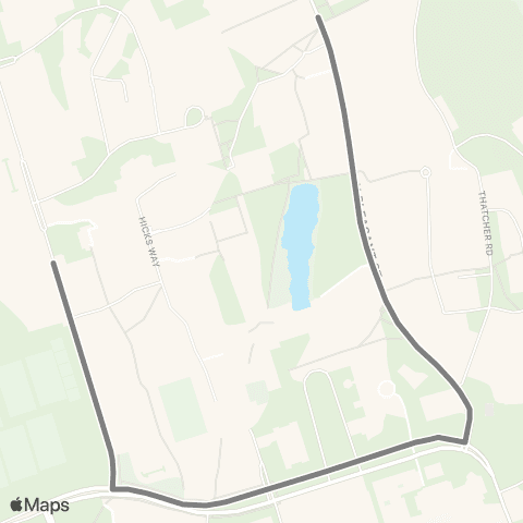 PVTA To / From Bus Garage map