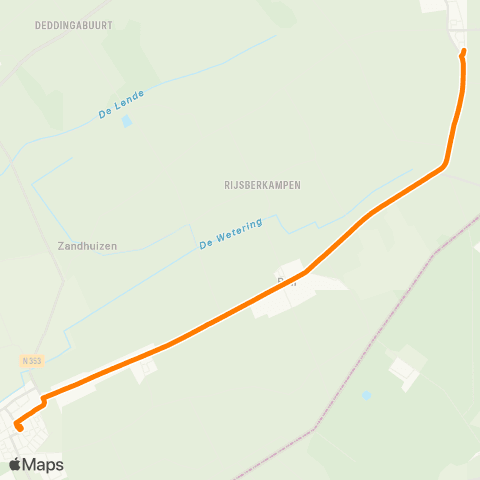 Qbuzz Elsloo - Noordwolde Vlechtmuseum map