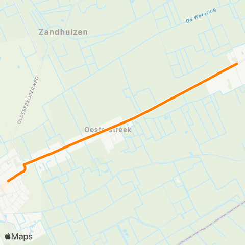 Qbuzz Boijl - Noordwolde Vlechtmuseum map