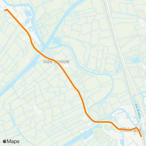 Qbuzz Jirnsum-Dorp - Akkrum Station map