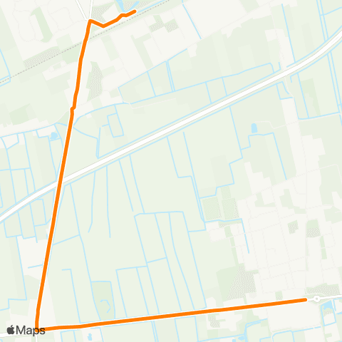Qbuzz Noardburgum - Feanwâlden Station map