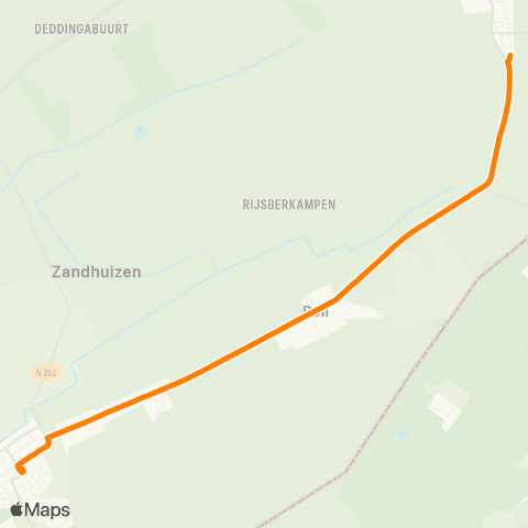 Qbuzz Elsloo - Noordwolde Vlechtmuseum map