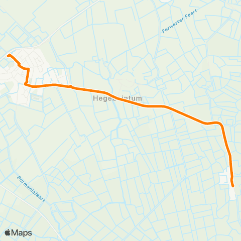 Qbuzz Ginnum - Ferwert Provincialeweg map