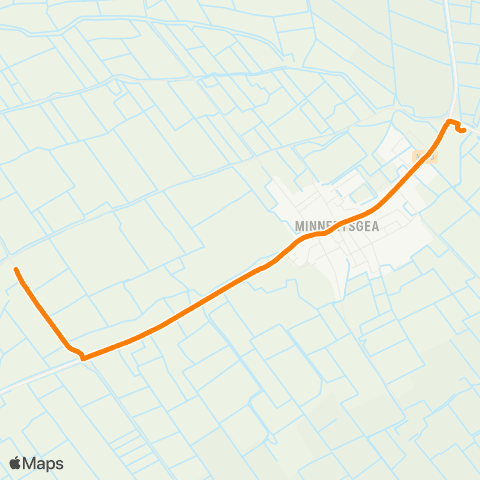 Qbuzz Firdgum - Minnertsga Mooie Paal map