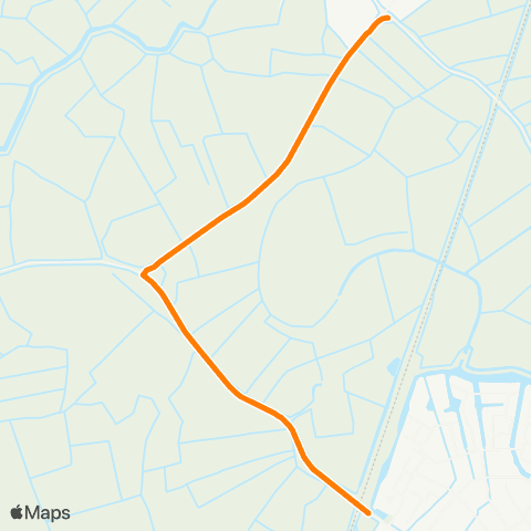 Qbuzz Jorwert - Mantgum Station map