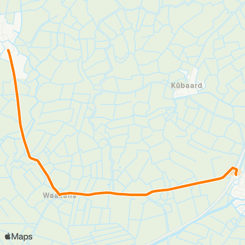 Qbuzz Lollum - Wommels Provincialeweg map