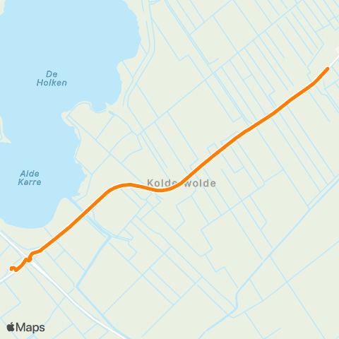 Qbuzz Oudega - Hemelum Flinkeboskje map