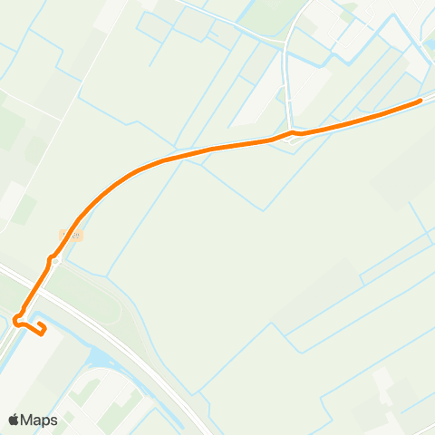 Qbuzz Rottevalle - Drachten Carpool Noord map