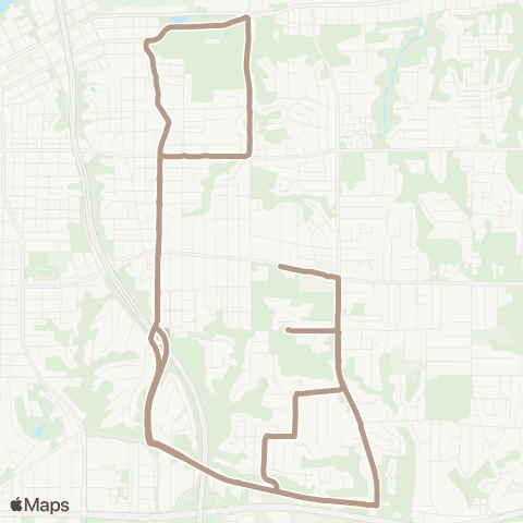 IL Schools Moline Schools map