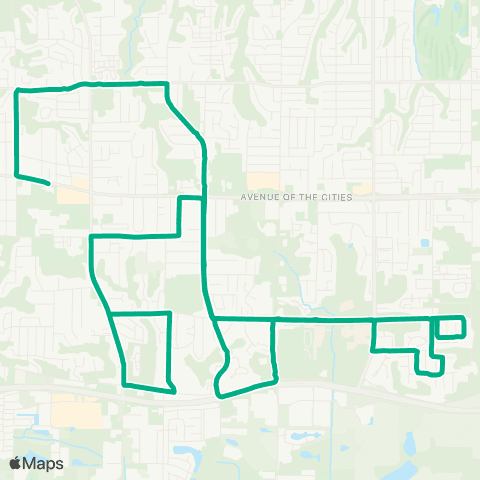 IL Schools Moline Schools map