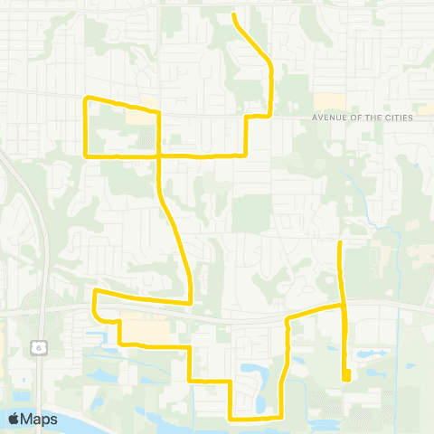 IL Schools Moline Schools map