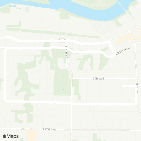 IL Schools Moline Schools map