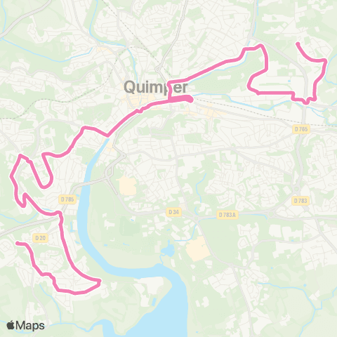 QUB Mercoeur - Kerlagatu map