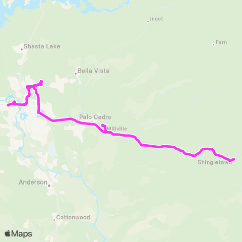 RABA Route 44x map