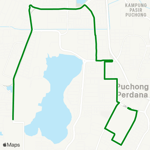 Rapid KL Puchong Utama ~ Puchong Prima map