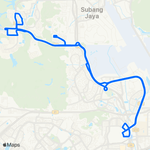 Rapid KL Sekysen 13 Shah Alam ~ Uitm Puncak Perdana map