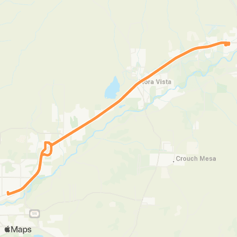 Red Apple Transit San Juan County Complex map