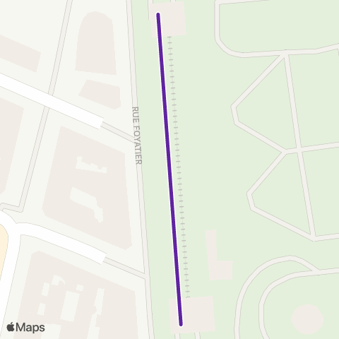 RATP Funiculaire de Montmartre map