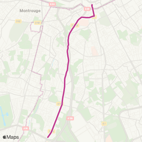 RATP Rd-pt Roosevelt <> Pte d'Italie - Métro map