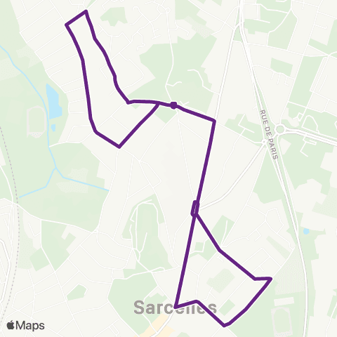 RATP Lycée Jean-Jacques Rousseau <> Lycée Jean-Jacques Rousseau map