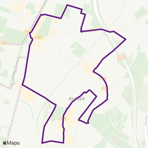 RATP Hôtel de Ville - Ctre <> Hôtel de Ville - Ctre map