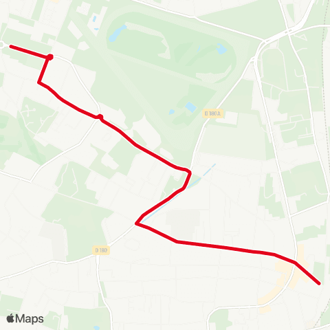 RATP Gare de Saint-Cloud <> Henri Regnault map