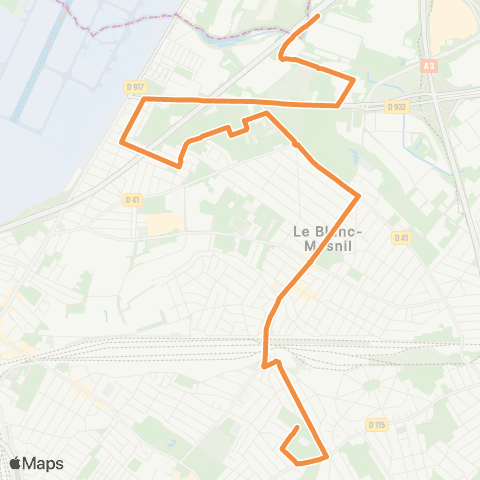 RATP Stade Charles Sage <> Garonor - Porte S. map