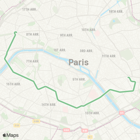 RATP Nation <> Charles de Gaulle-Étoile map