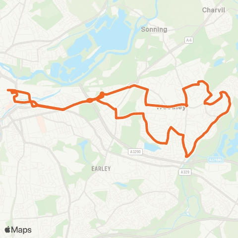 Reading Buses Blagrave Street - Blagrave Street map