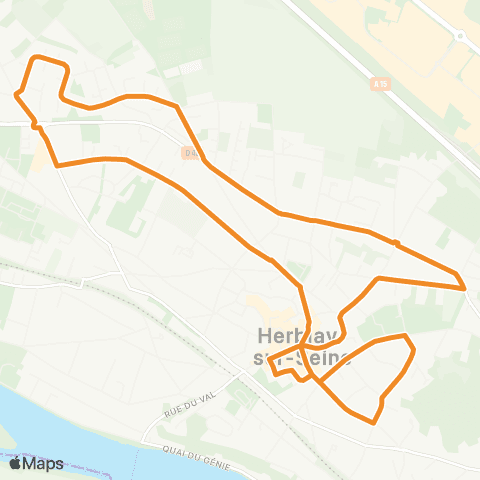 Île-de-France Mobilités Pl. de la Libération <> ︎Pl. de la Libération map