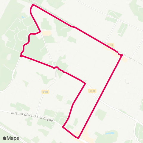 Île-de-France Mobilités Gare de Franconville <> ︎Gare de Franconville map