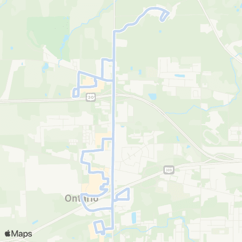 Richland County Transit Circulator map